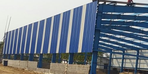 High-precision pre-fabricated structure in India for quick-assembly logistics hubs.